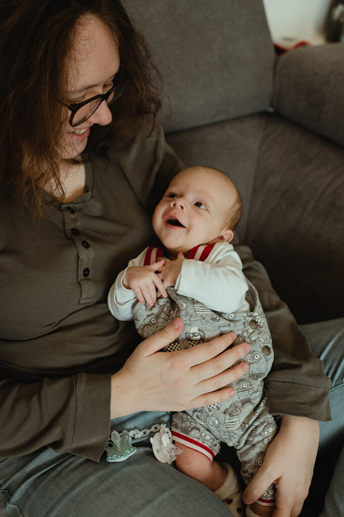 Photographe bebe saint etienne portrait maman